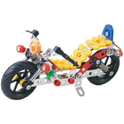 Intelligent Assembly Toy Series - Motorcycle (257 Pieces)